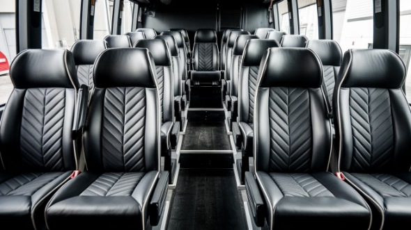 15 passenger minibus inside