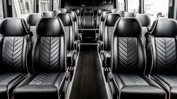 20 passenger minibus inside