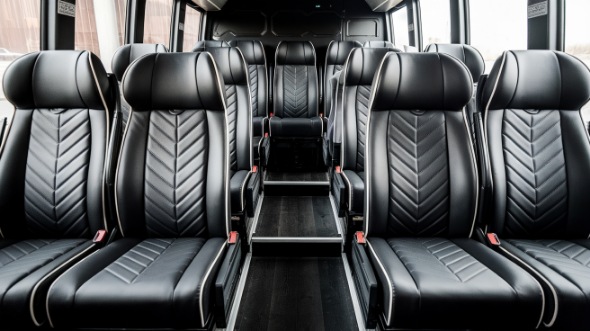 25 passenger minibus inside