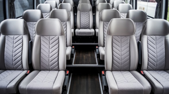 30 passenger minibus inside