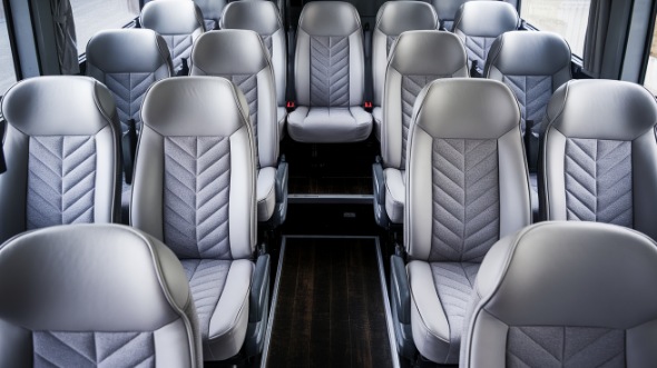 35 passenger minibus inside