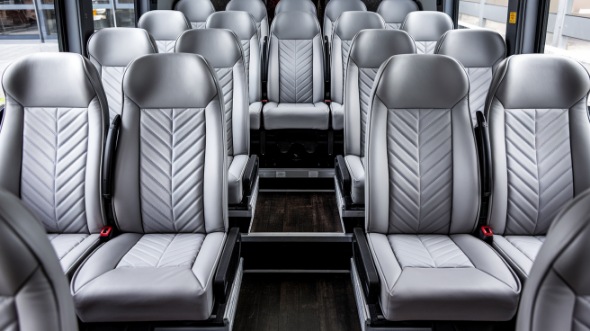 35 passenger minibus interior