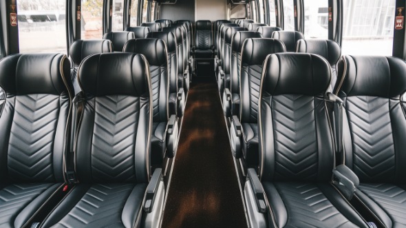 56 passenger charter bus rental