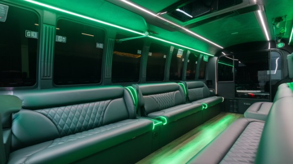 sprinter limo rental interior